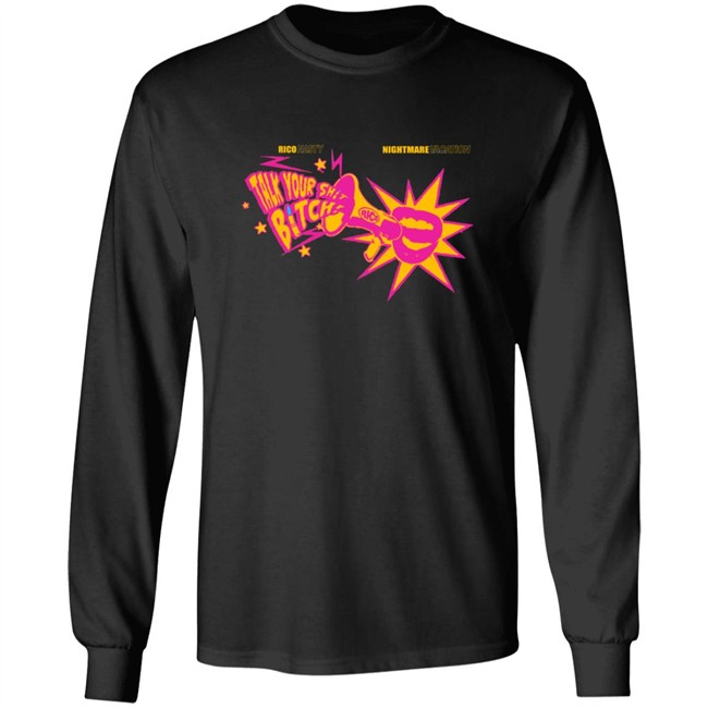 Rico Nasty Merch Rico Nasty Mega Talk Shirt Rico Nasty Merch Rico Nasty Mega Talk Shirt