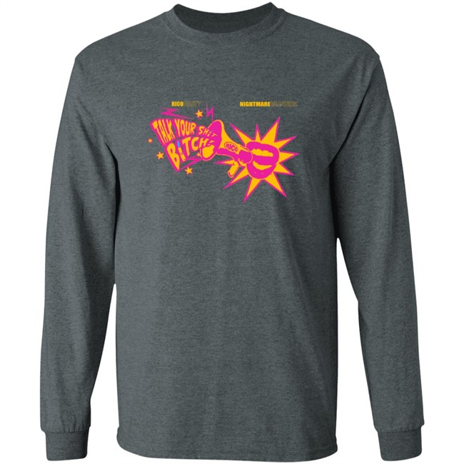 Rico Nasty Merch Rico Nasty Mega Talk Shirt Rico Nasty Merch Rico Nasty Mega Talk Shirt