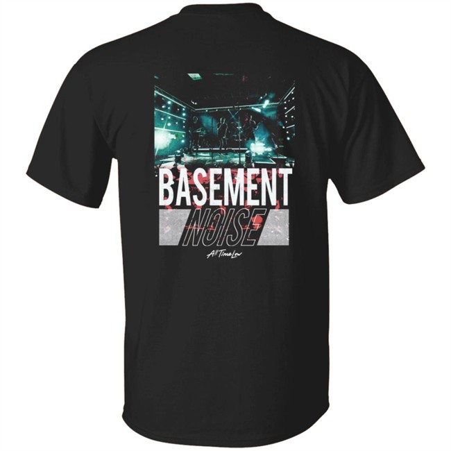 All Time Low Merch Basement Noise T Shirt All Time Low Merch Basement Noise T Shirt