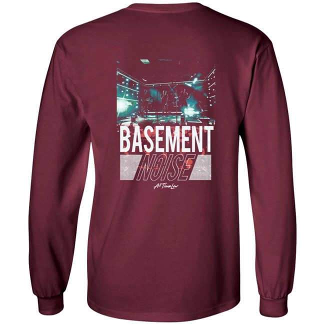 All Time Low Merch Basement Noise T Shirt All Time Low Merch Basement Noise T Shirt