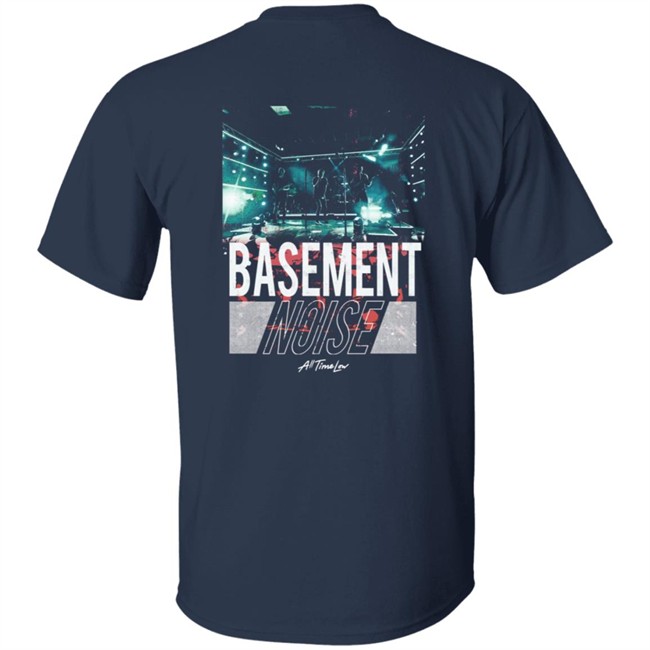 All Time Low Merch Basement Noise T Shirt All Time Low Merch Basement Noise T Shirt