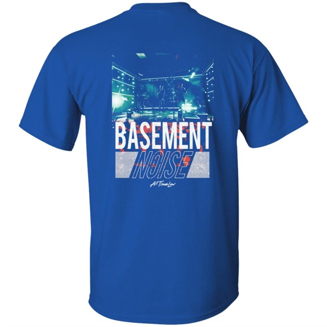 All Time Low Merch Basement Noise T Shirt All Time Low Merch Basement Noise T Shirt