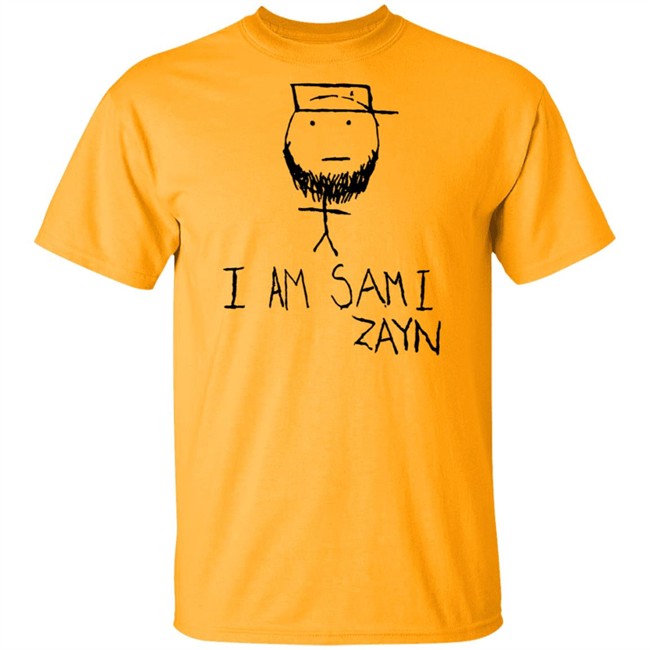 Wwe Merch Sami Zayn I Am Sami Zayn T Shirt Wwe Merch Sami Zayn I Am Sami Zayn T Shirt