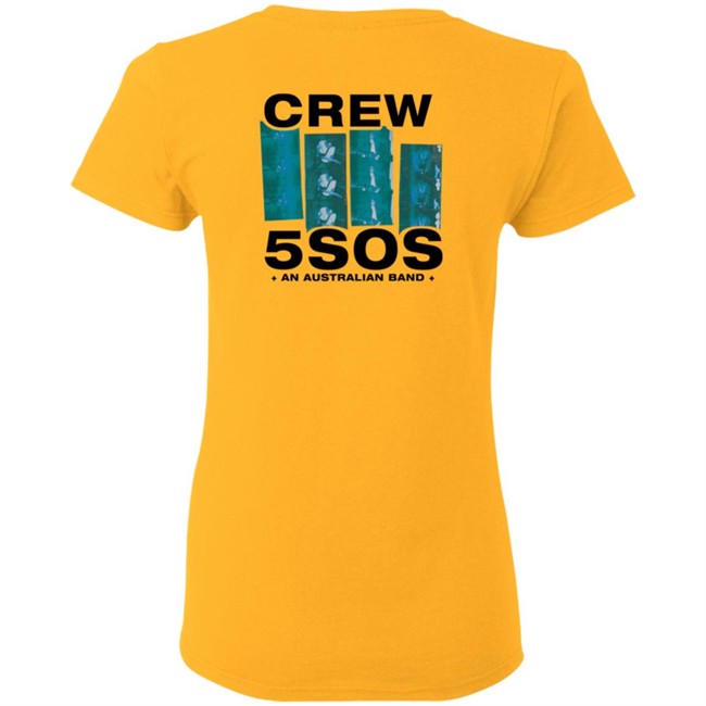 5Sos Store We Need Crew Tee Shirt White 5Sos Store We Need Crew Tee Shirt White