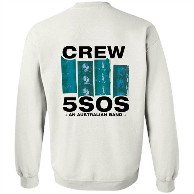 5Sos Store We Need Crew Tee Shirt White 5Sos Store We Need Crew Tee Shirt White