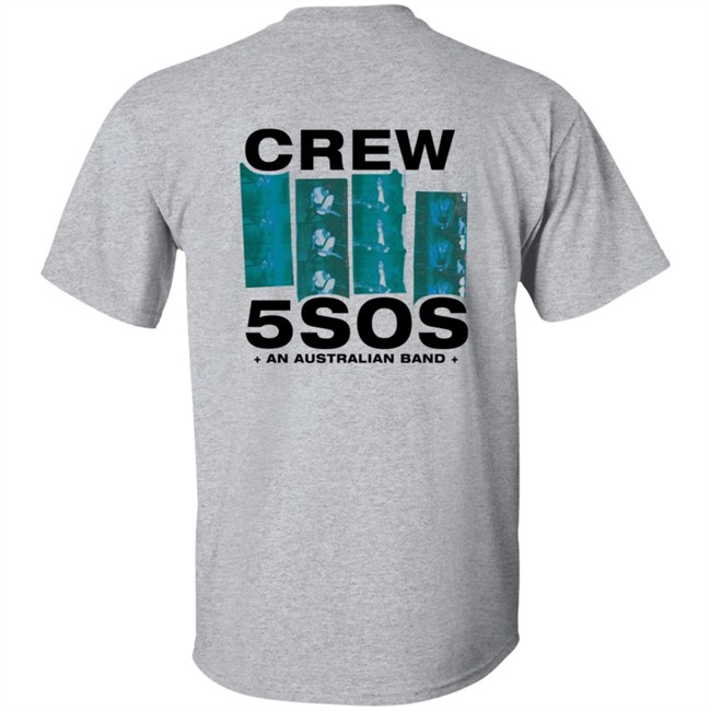 5Sos Store We Need Crew Tee Shirt White 5Sos Store We Need Crew Tee Shirt White