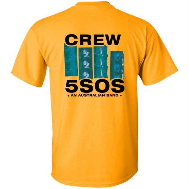 5Sos Store We Need Crew Tee Shirt White 5Sos Store We Need Crew Tee Shirt White