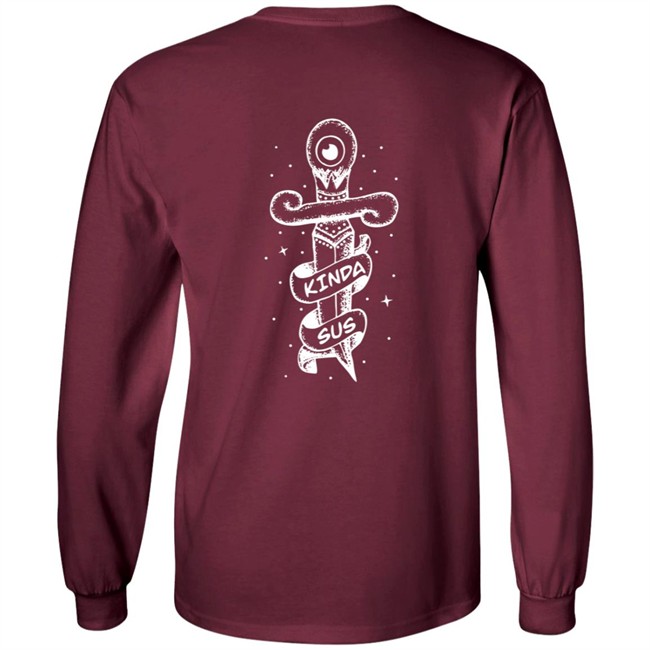 Jacksepticeye Merch Kinda Sus Tee Shirt Jacksepticeye Merch Kinda Sus Tee Shirt