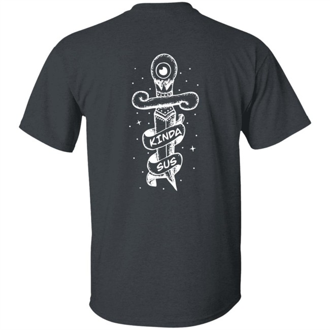 Jacksepticeye Merch Kinda Sus Tee Shirt Jacksepticeye Merch Kinda Sus Tee Shirt