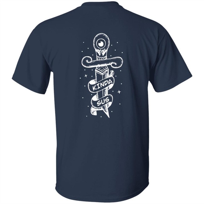 Jacksepticeye Merch Kinda Sus Tee Shirt Jacksepticeye Merch Kinda Sus Tee Shirt