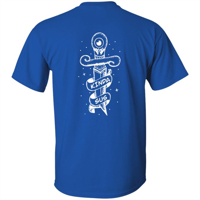Jacksepticeye Merch Kinda Sus Tee Shirt Jacksepticeye Merch Kinda Sus Tee Shirt