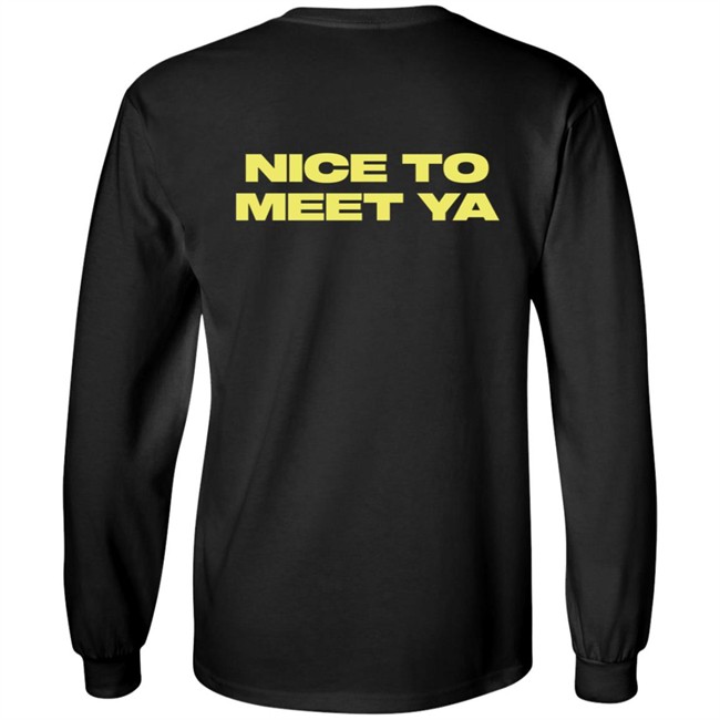 Niall Horan Heartbreak Weather Merch Nice To Meet Ya Hoodie Niall Horan Heartbreak Weather Merch Nice To Meet Ya Hoodie