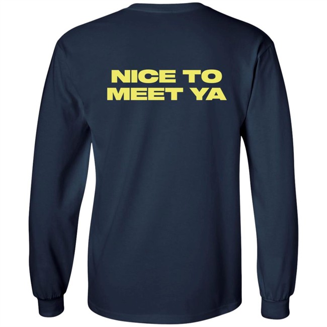 Niall Horan Heartbreak Weather Merch Nice To Meet Ya Hoodie Niall Horan Heartbreak Weather Merch Nice To Meet Ya Hoodie