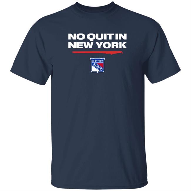 Keith Kinkaid Not Quit In New York Shirt New York Rangers
