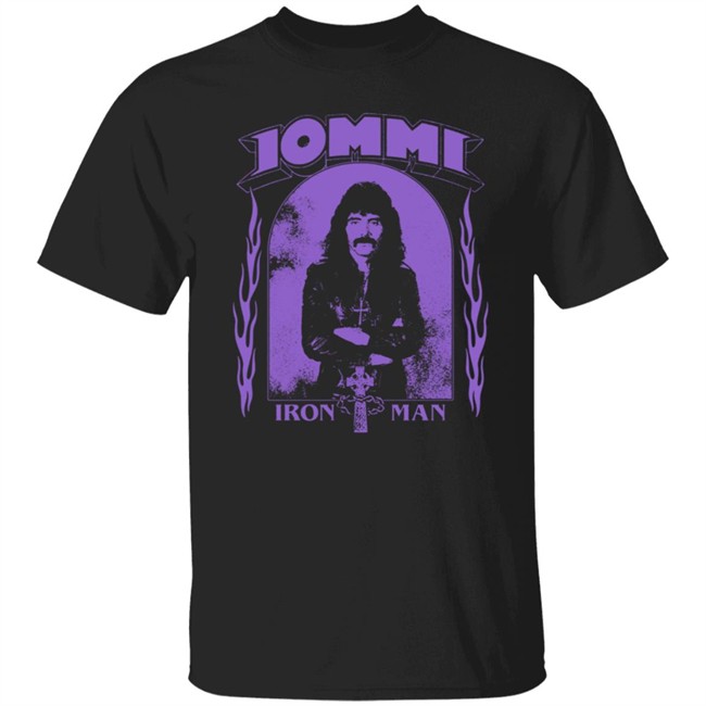 Rockin Pins Tony Iommi Merch Iron Man T Shirt