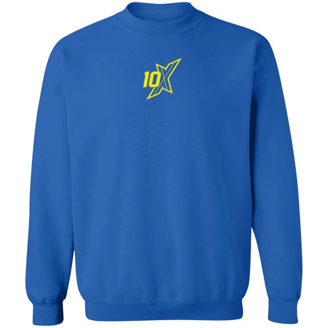 10X Athletic Merch Eat Sleep Train Repeat Yellow Hoodie 10X Athletic Merch Eat Sleep Train Repeat Yellow Hoodie