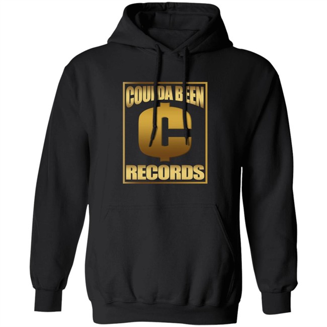 Limited Edition Druski2funny Merch Coulda Been Records Gold Hoodie