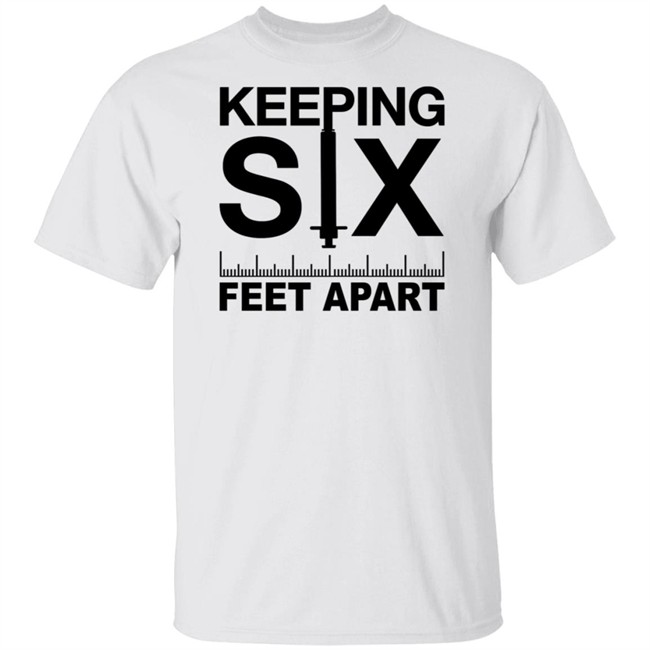 Keeping Six K9 Merch Feed Apart White T Shirt