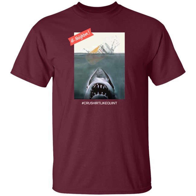 The Crush It Like Quint T Shirt Black The Crush It Like Quint T Shirt Black