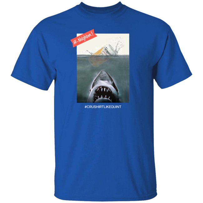 The Crush It Like Quint T Shirt Black The Crush It Like Quint T Shirt Black