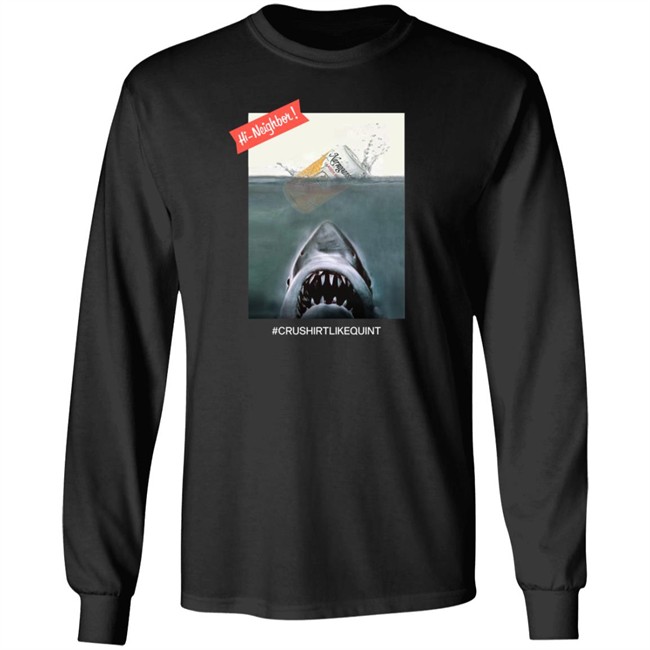 The Crush It Like Quint T Shirt Black The Crush It Like Quint T Shirt Black