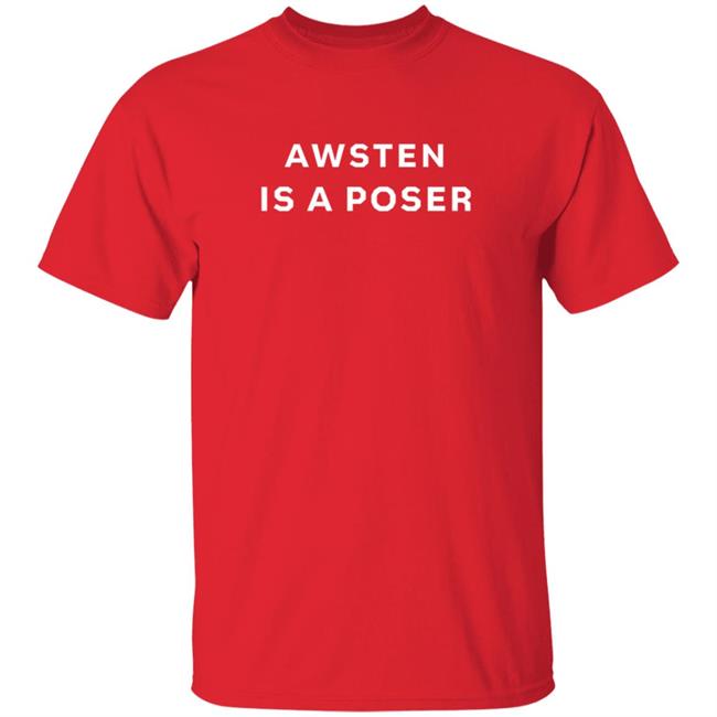 Water Parks Vintage Merch Awsten Is A Poser Shirt