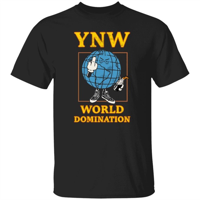 Limited Edition Ynw Melly Merch World Domination Shirt