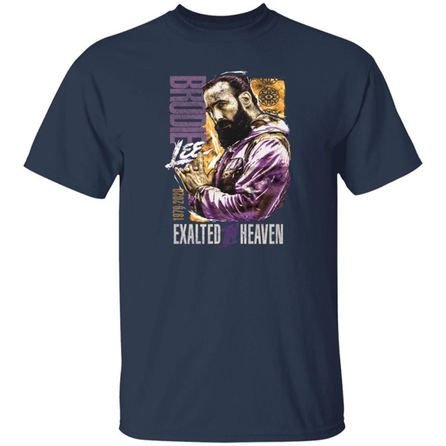 Limited Edition All Elite Wrestling Brodie Lee Tribute Exalted In Heaven 1979 2020 T Shirt Of AEW Limited Edition All Elite Wrestling Brodie Lee Tribute Exalted In Heaven 1979 2020 T Shirt Of AEW