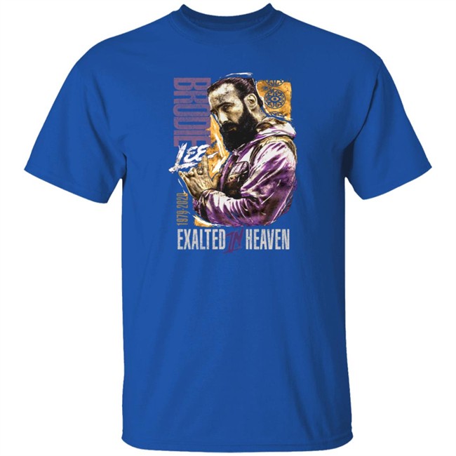Limited Edition All Elite Wrestling Brodie Lee Tribute Exalted In Heaven 1979 2020 T Shirt Of AEW Limited Edition All Elite Wrestling Brodie Lee Tribute Exalted In Heaven 1979 2020 T Shirt Of AEW