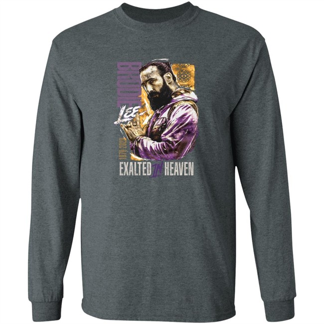 Limited Edition All Elite Wrestling Brodie Lee Tribute Exalted In Heaven 1979 2020 T Shirt Of AEW Limited Edition All Elite Wrestling Brodie Lee Tribute Exalted In Heaven 1979 2020 T Shirt Of AEW