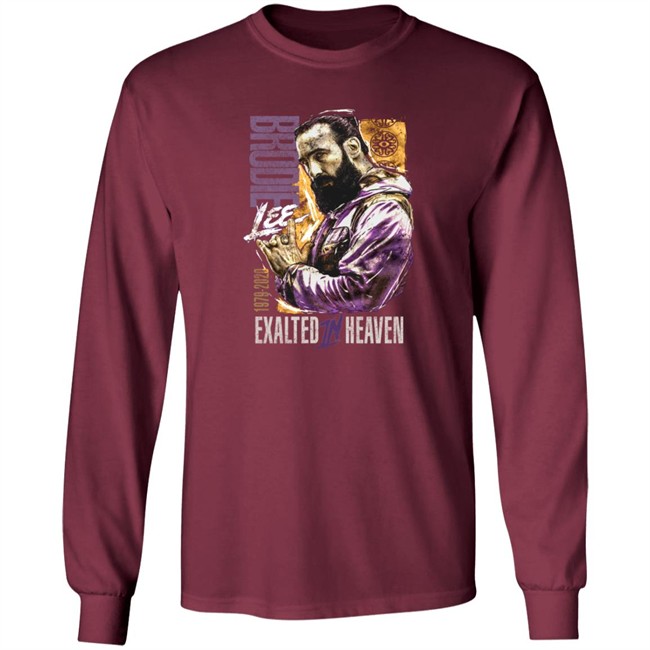 Limited Edition All Elite Wrestling Brodie Lee Tribute Exalted In Heaven 1979 2020 T Shirt Of AEW Limited Edition All Elite Wrestling Brodie Lee Tribute Exalted In Heaven 1979 2020 T Shirt Of AEW