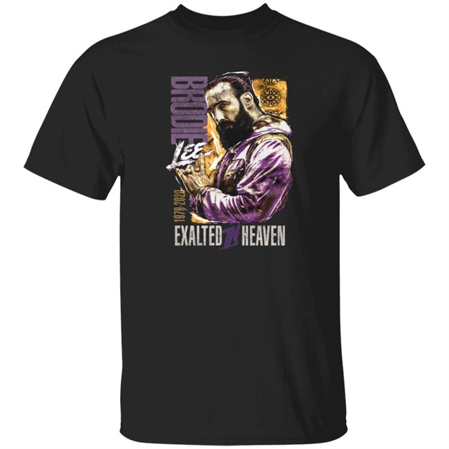 Limited Edition All Elite Wrestling Brodie Lee Tribute Exalted In Heaven 1979 2020 T Shirt Of AEW