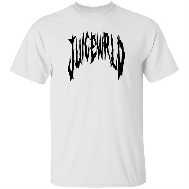 999 Merch Juice Wrld Shirt In White