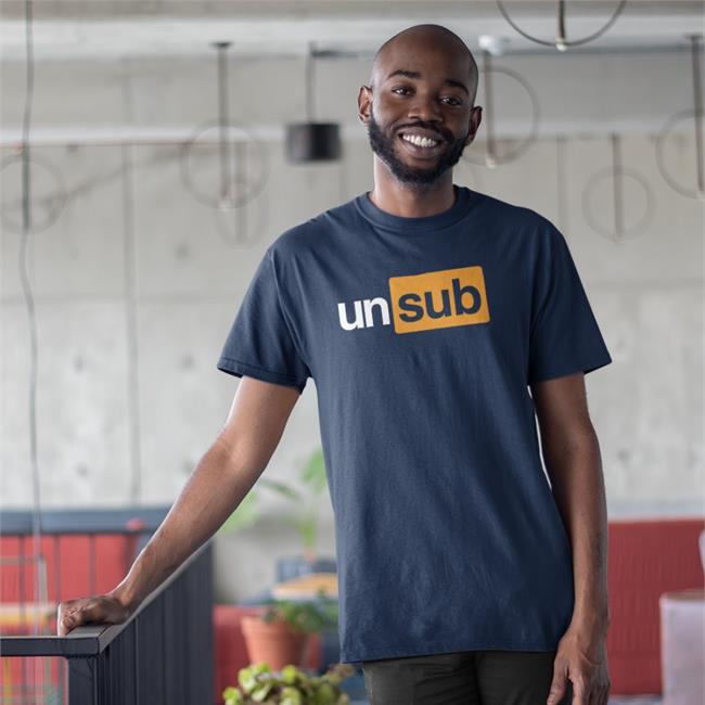 Unsubscribe Podcast Subhub Shirts Bunkerbranding