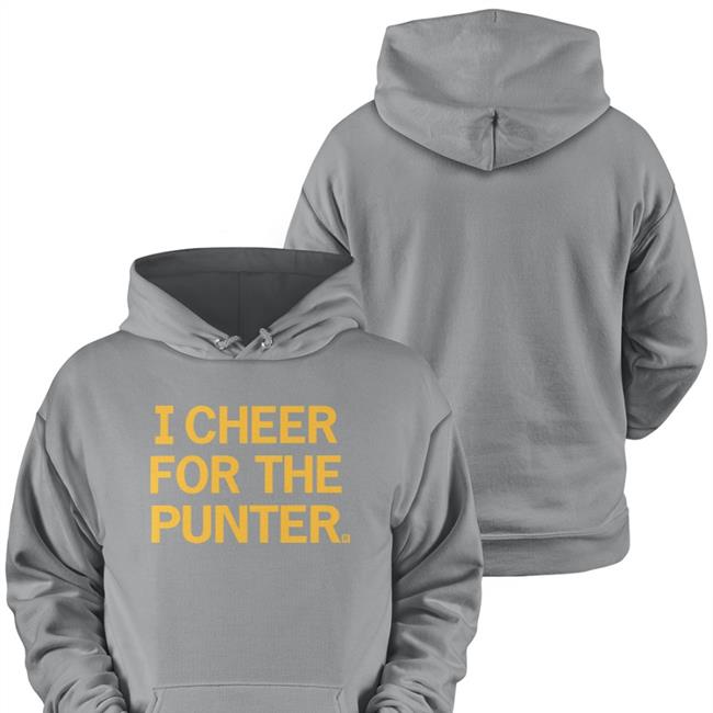 Raygun I Cheer For The Punter Hoodie Raygunsite Merch
