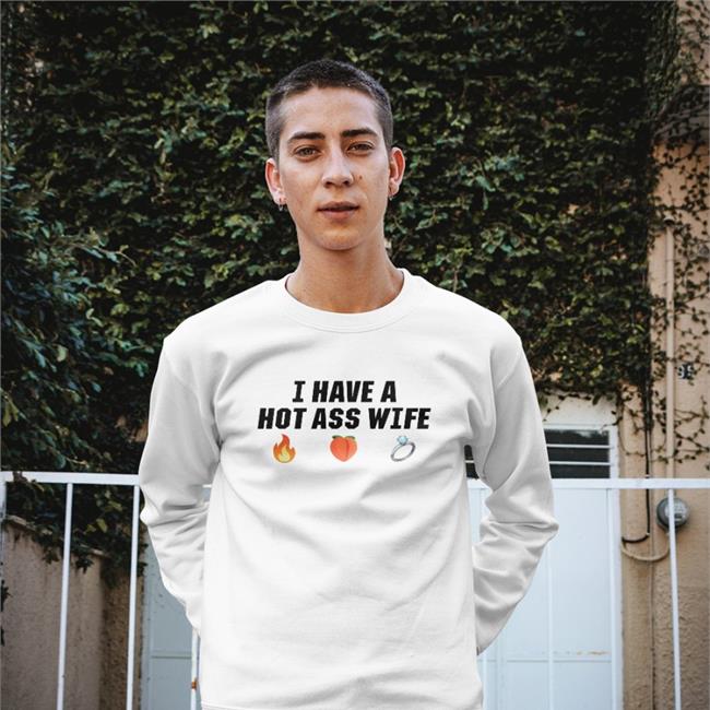 Joey Logano Merch I Have A Hot Ass Wife Tee