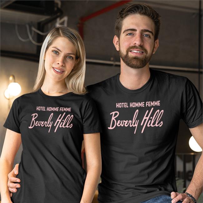 Homme Femme Store Hotel Homme Femme Beverly Hills T Shirt Yung Rénzél