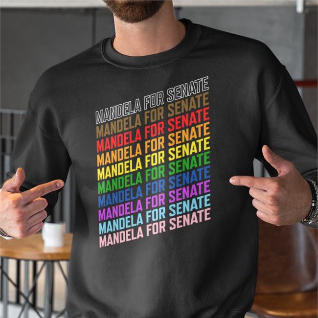 Cory Booker Mandela For Senate Shirt Mandela Barnes For U.S. Senate Store Merch