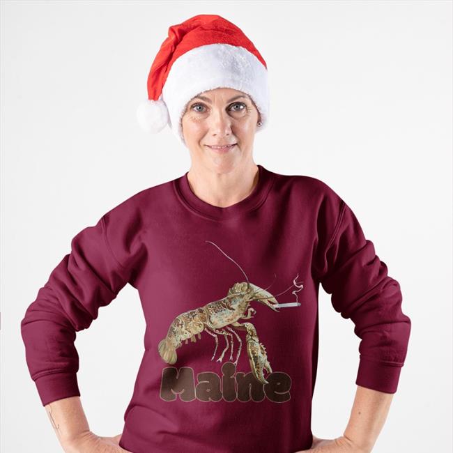 Dank Lobster From Maine Hoodie Aaron Reynolds