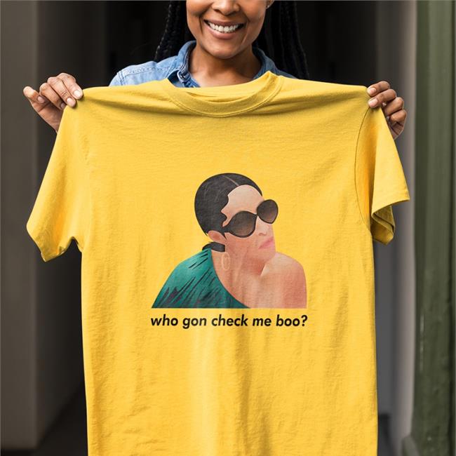 Sheree Whitfield Who Gon Check Me Boo Shirt Shybysheree Shop