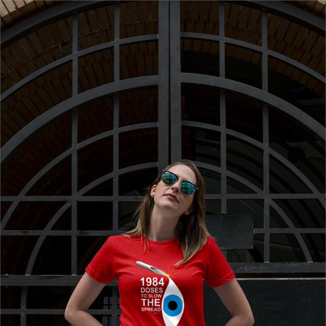 Wearechange Merch1984 Does To Slow The Spread T Shirt Luke Rudkowski