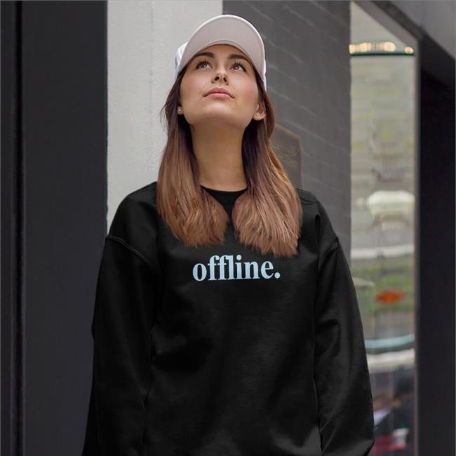 Washed Media Store Offline Tee Shirt