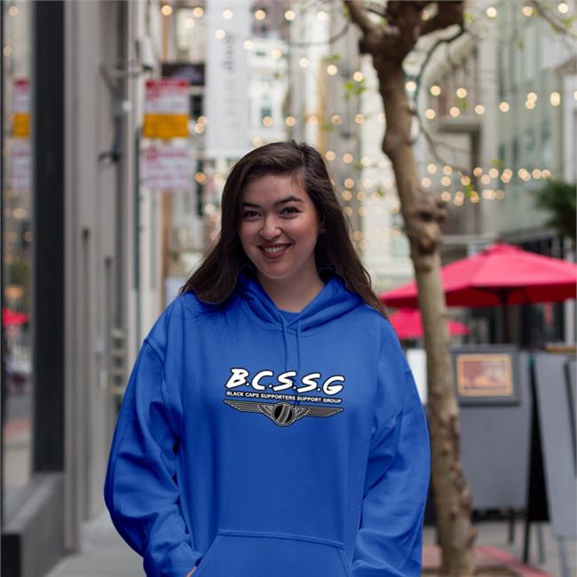 Black Caps Suppporter Support Group Hoodie