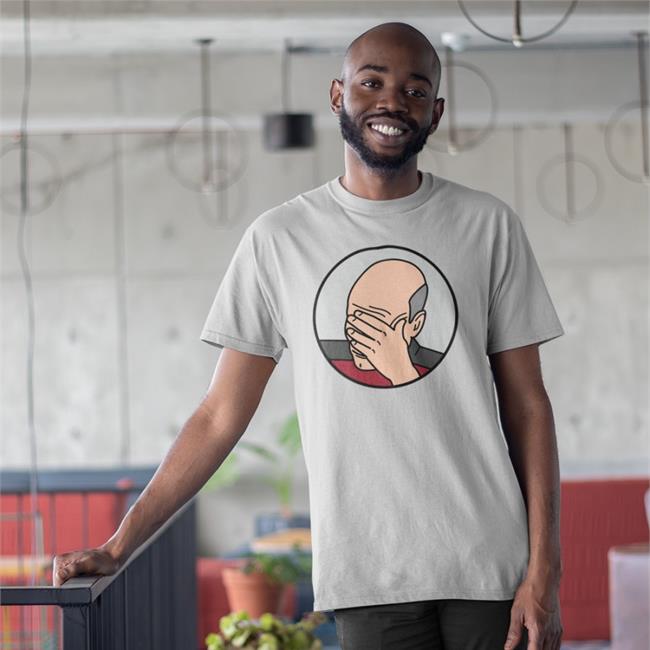 Epic Facepalm Picard Tee Raspberry Pi