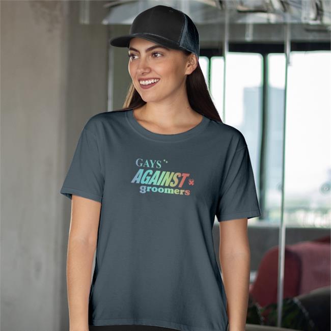 Gays Against Groomers Gradient Tee