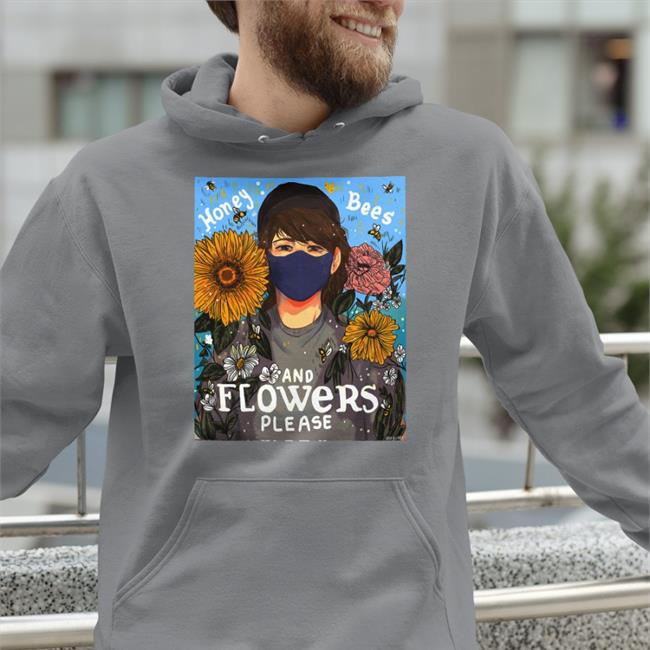 Honey Bees And Flowers Please Shirts