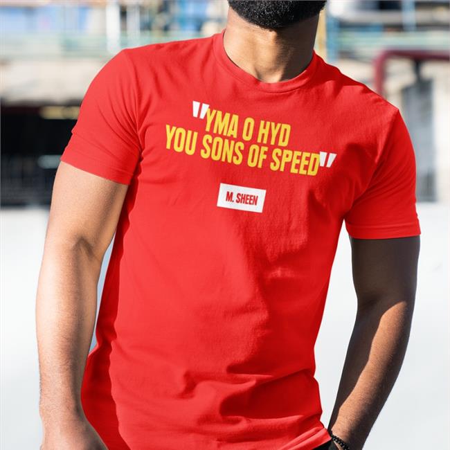 Turf Clothing Merch Yma O Hyd You Sons Of Speed M Sheen Shirts Turfcreative