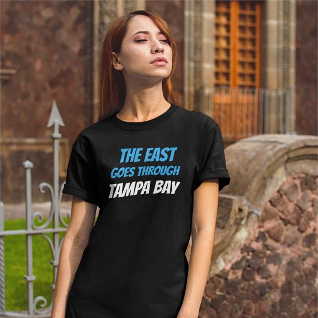 The East Goes Through Tampa Bay T Shirt Black By Rico Bo$Co