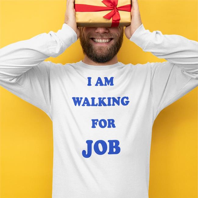 I Am Walking For Job Cap Hat
