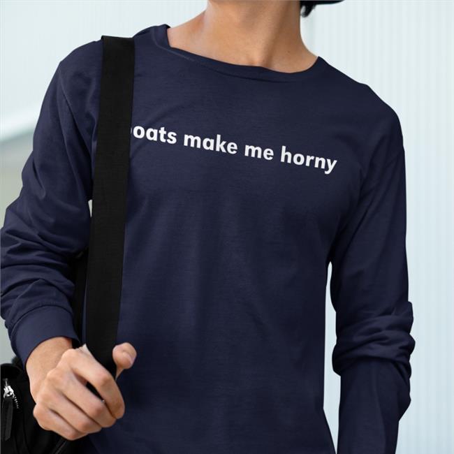 Sadie Crowell Merch Boats Make Me Horny Tee Shirt Sadie Crowell Merch